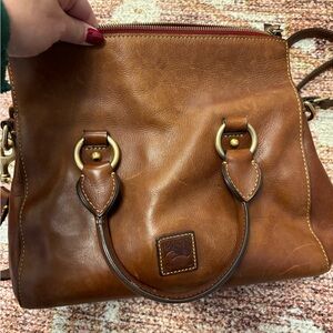 Dooney & Bourke brown florentine leather
